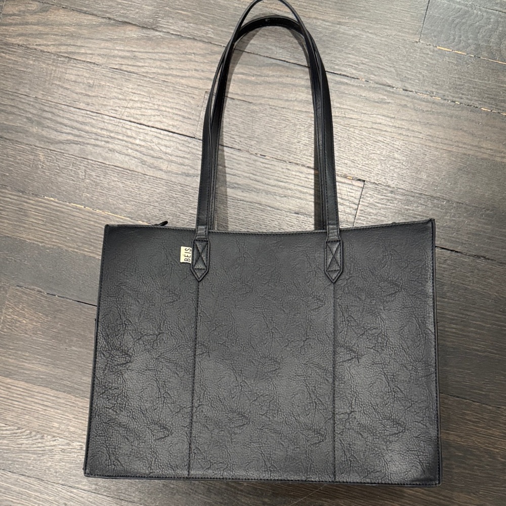 BEIS Black Tote Bag